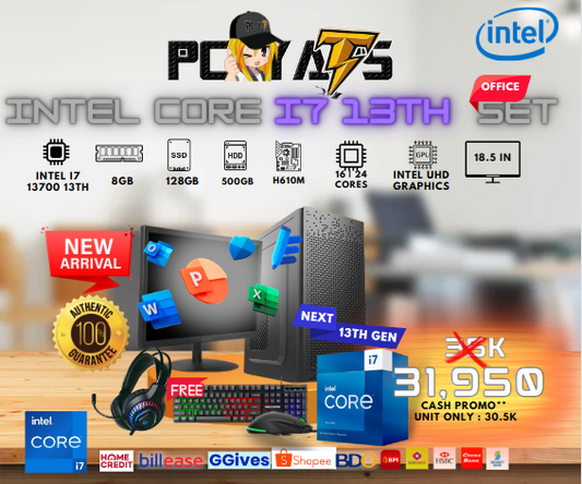 Intel Core I7 13th Set Office Set